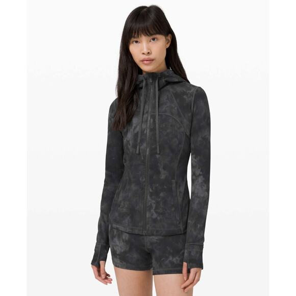 (6) $118 Lululemon Hooded Define Jacket *Nulu Diamond Dye Pitch Grey Graphite - Picture 1 of 6